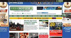 Desktop Screenshot of erbanotizie.com